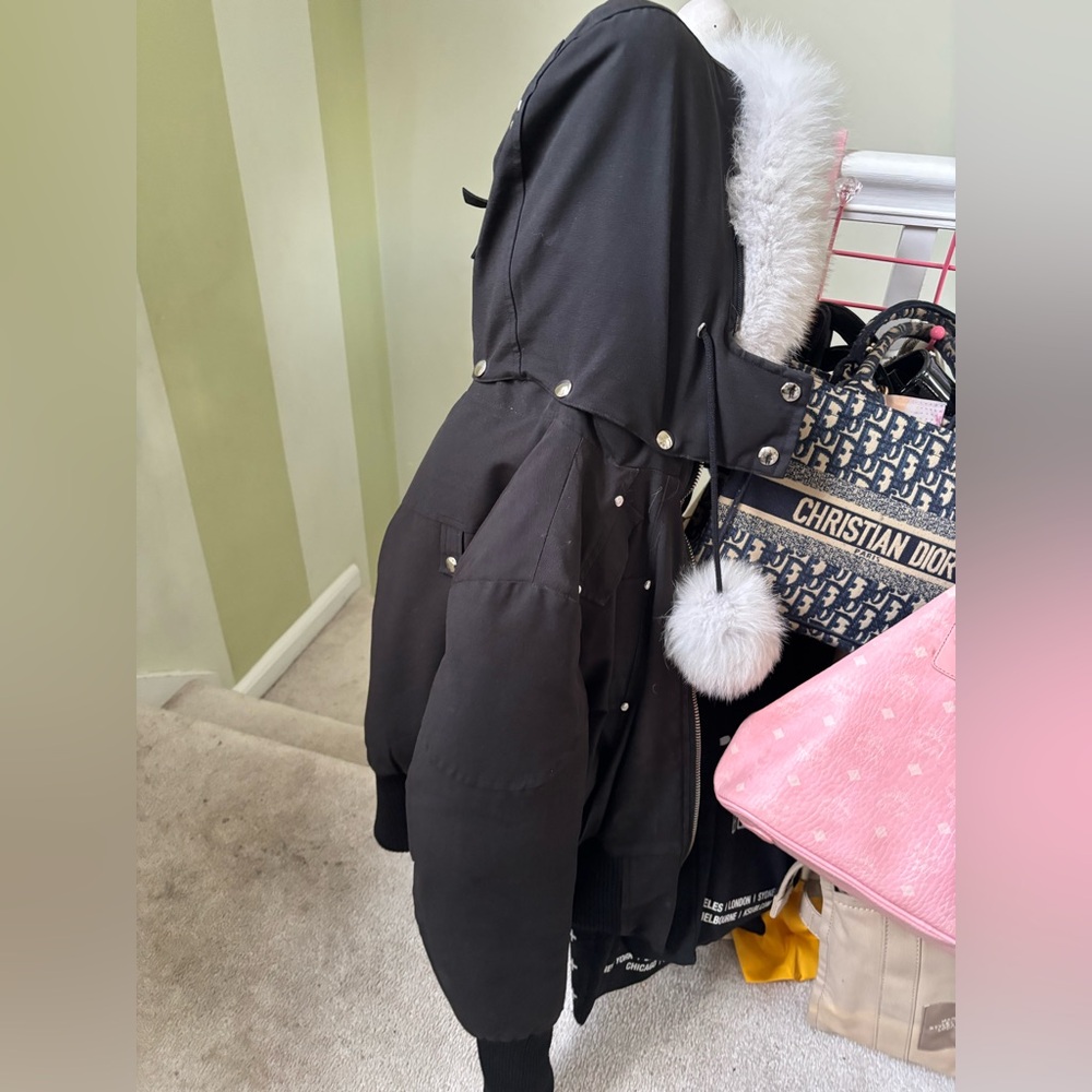 Xs Moose knuckle , ORIGINAL DEBBIE BOMBER JACKET FUR.